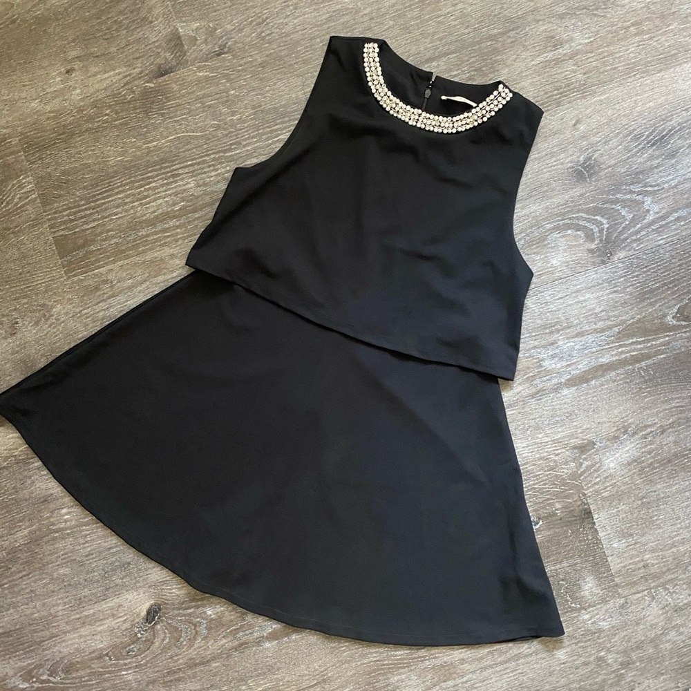Little Black Dress with Bling